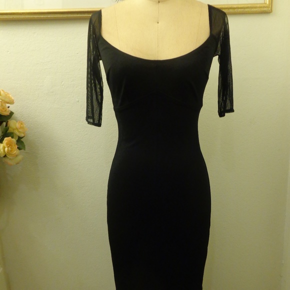 ABS Allen Schwartz Dresses & Skirts - A.B.S by Allen Schwartz Black Midi Dress